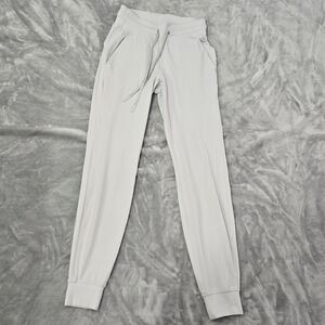 Lululemon Pants Womens Size 2 (XS) Off White Dance Studio High Rise Jogger